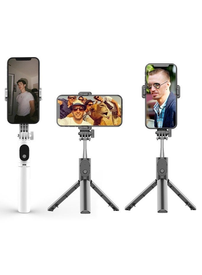 Earldom ET ZP25 Mini Live Broadcast Selfie Stick, Foldable & Portable Tripod with Adjustable Bluetooth Remote, Compatible with Smartphones, Live Streaming, Vlogging & Photography - Image 2